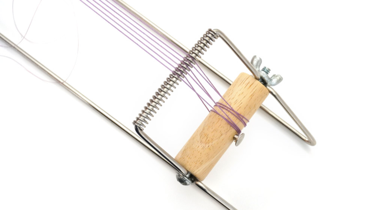 Bracelet Miyuki delicas 15/0 sur métier à tisser : Etape 1 Bracelet Miyuki delicas 15/0 sur métier à tisser : Etape 1