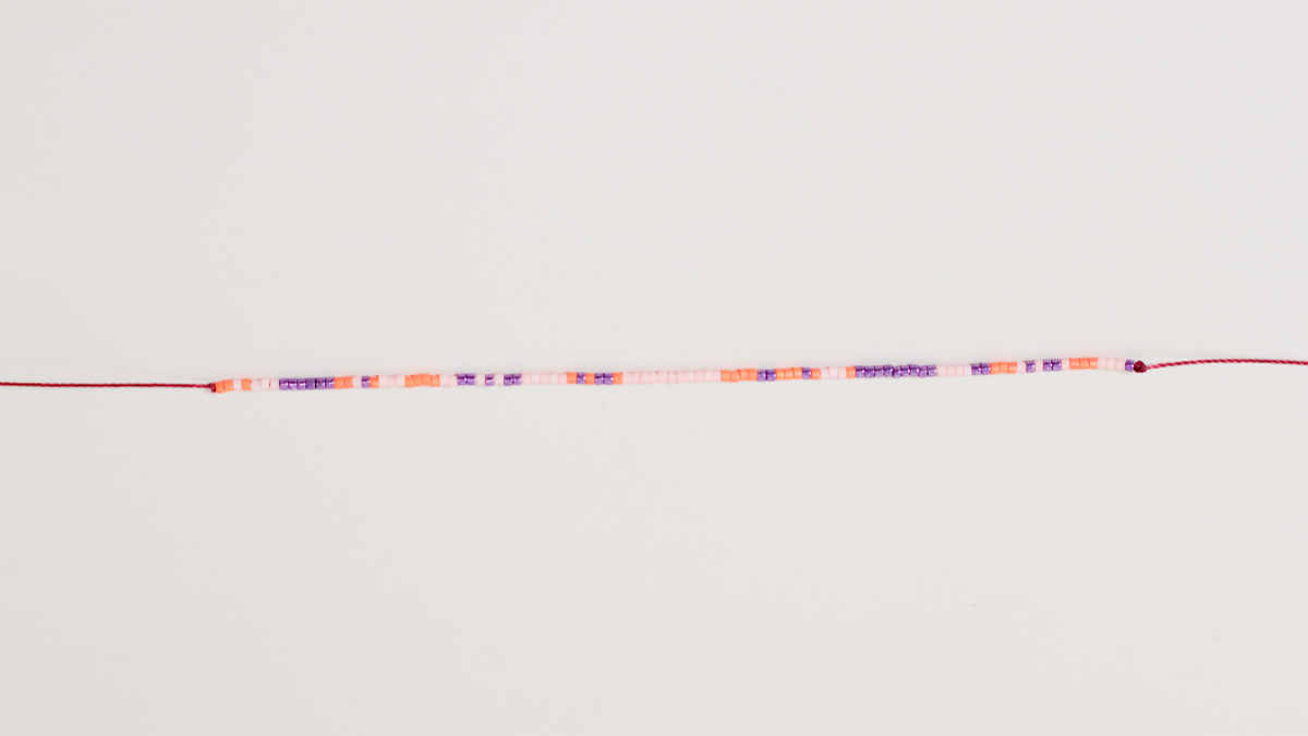 DIY Bracelet multirang pour débutant avec Heishi et Linhasita : Etape 3