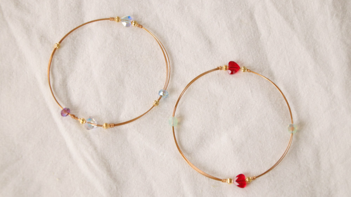 DIY Jonc en métal petit coeur PureCrystal : Etape 3 DIY Jonc en métal petit coeur PureCrystal : Etape 3