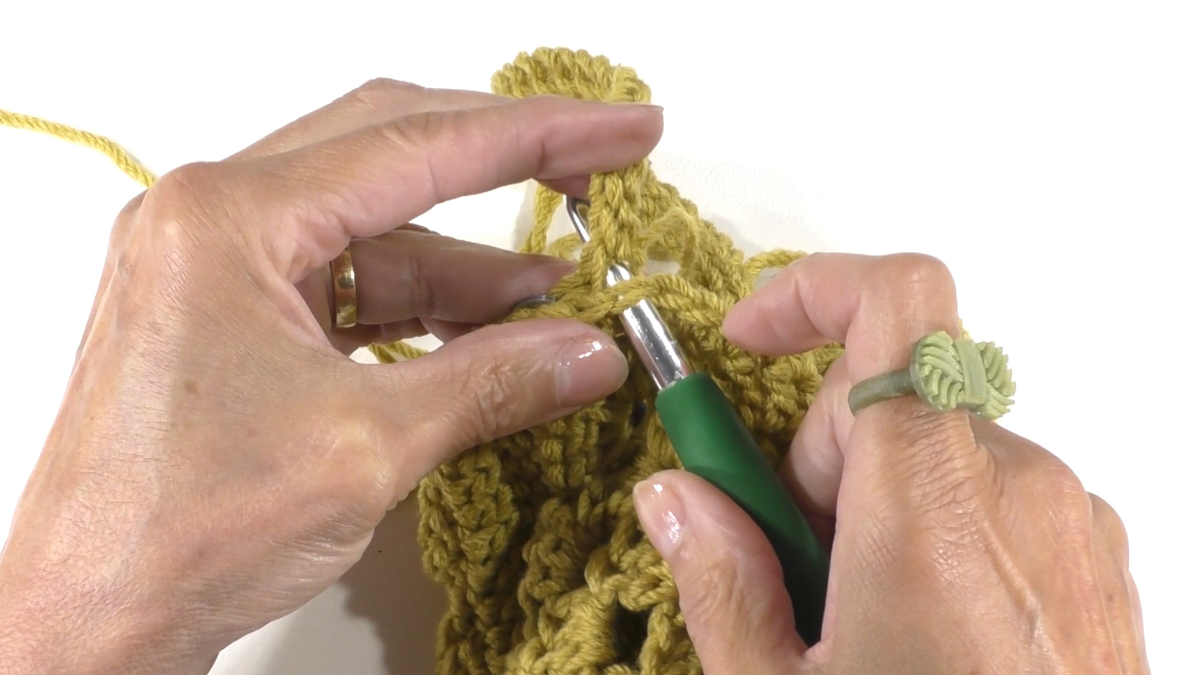 DIY Sac en carré crochet (granny square) avec fil de coton recyclé Nova Vita : Etape 19