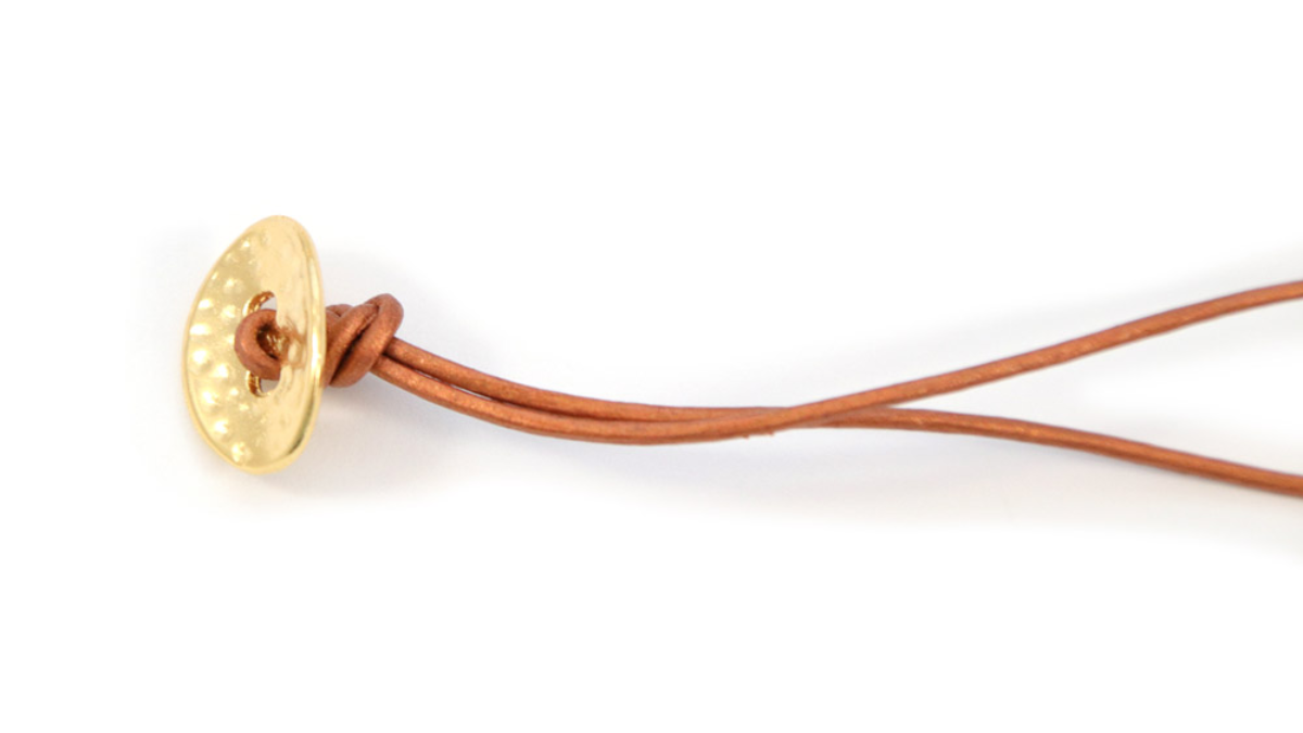 Tuto Bracelet wrap 2 tours ou lien de téléphone : Etape 1