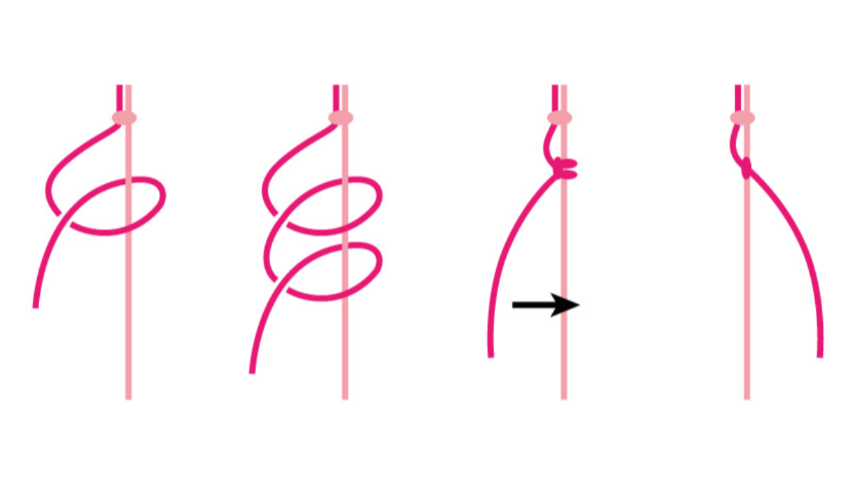 Créoles avec bracelet brésilien Coeur en cordes Slam : Etape 1 Créoles avec bracelet brésilien Coeur en cordes Slam : Etape 1