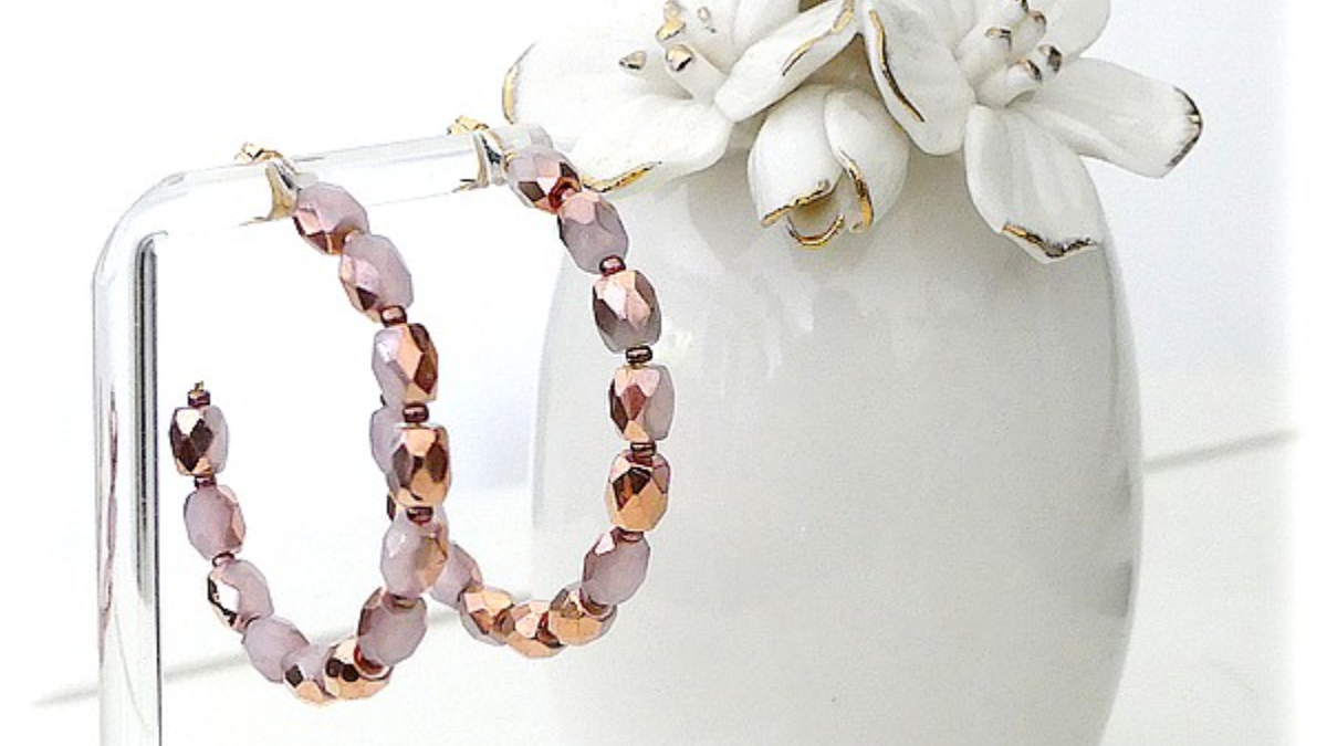 Schéma Créole K'Réole par Puca avec perles en verre Baros et rocailles Miyuki