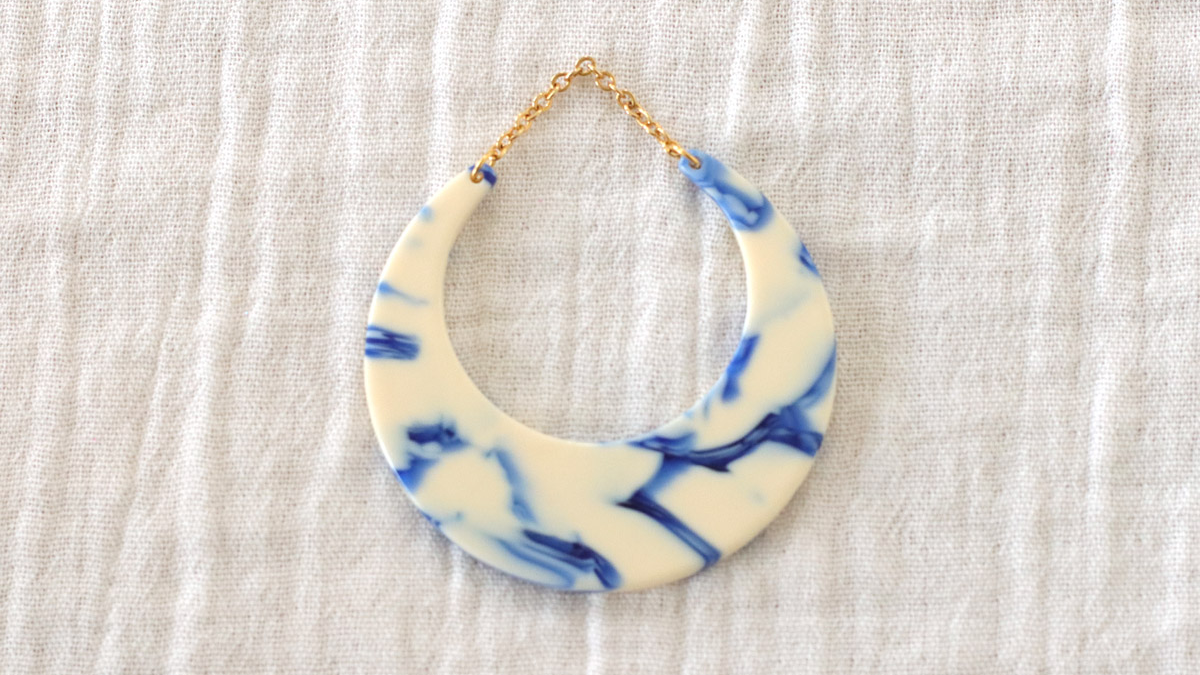 Tuto Boucles d'oreilles Soleil doré à l'or fin et Sodalite : Etape 1