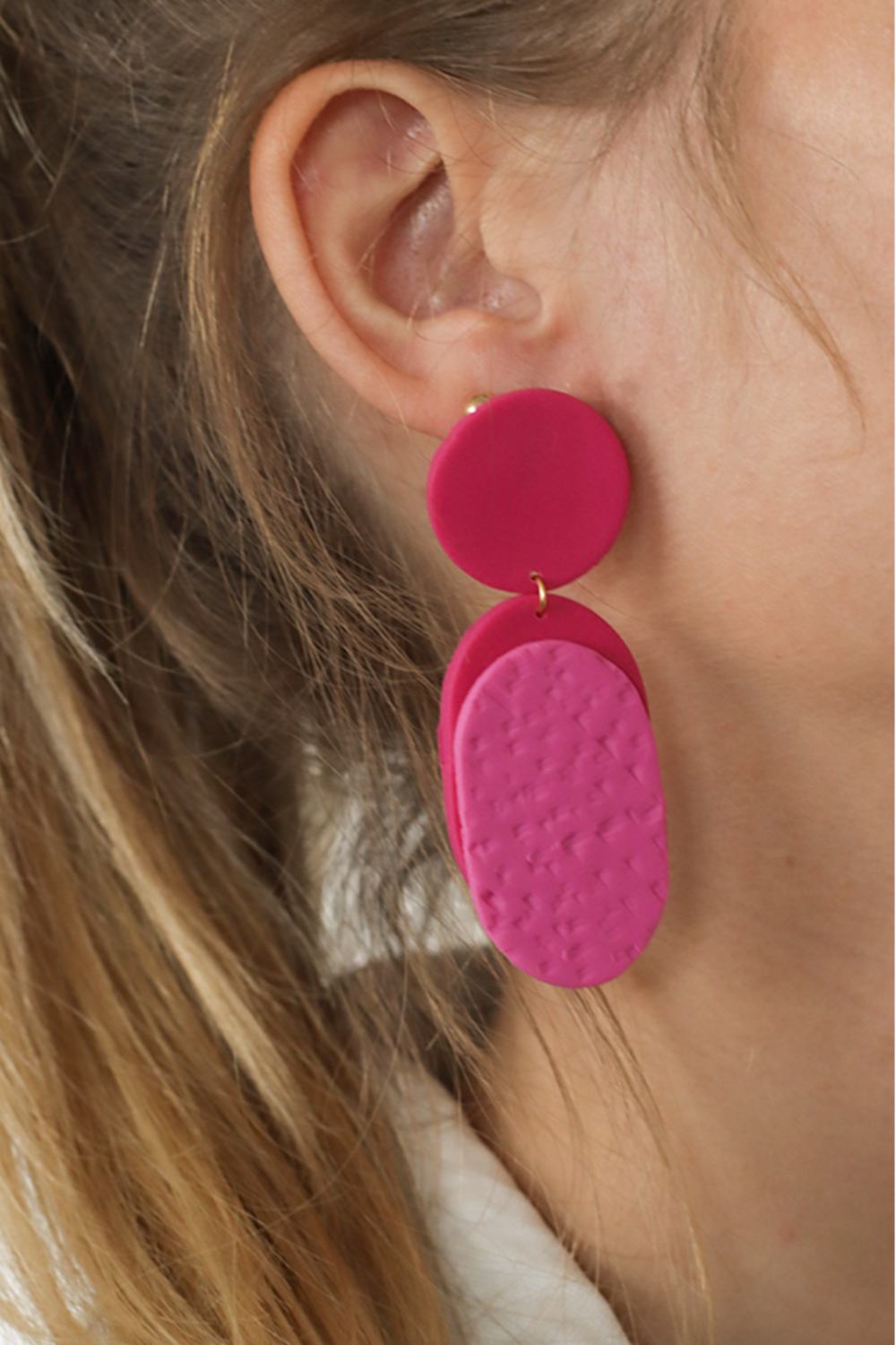 Schéma Boucles d'oreilles en pâte fimo pour débutant