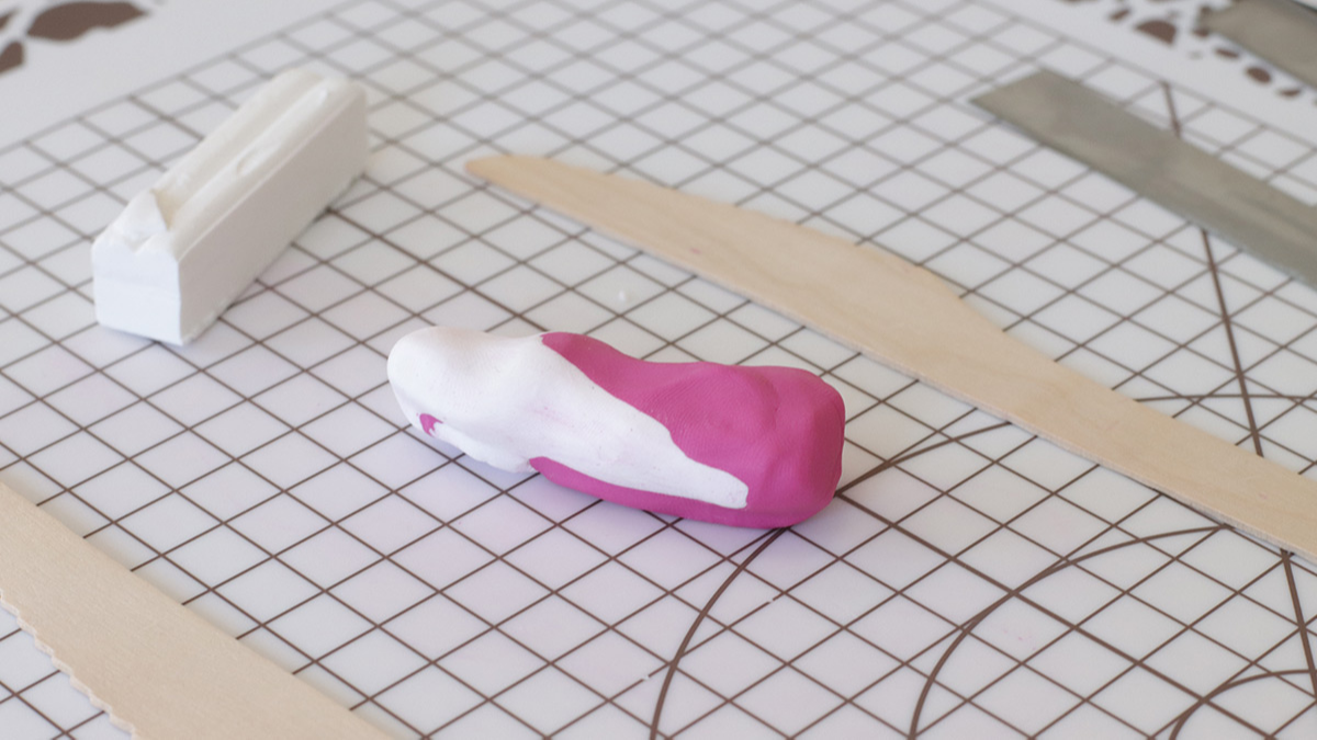 Boucles d'oreilles en pâte fimo pour débutant : Etape 5