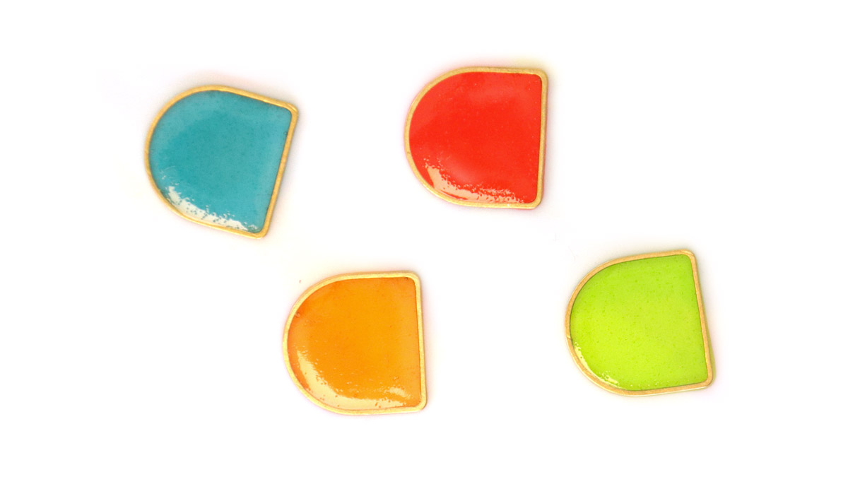 Tuto Resine UV LED Boucles d'oreilles Effet Vitrail : Etape 1