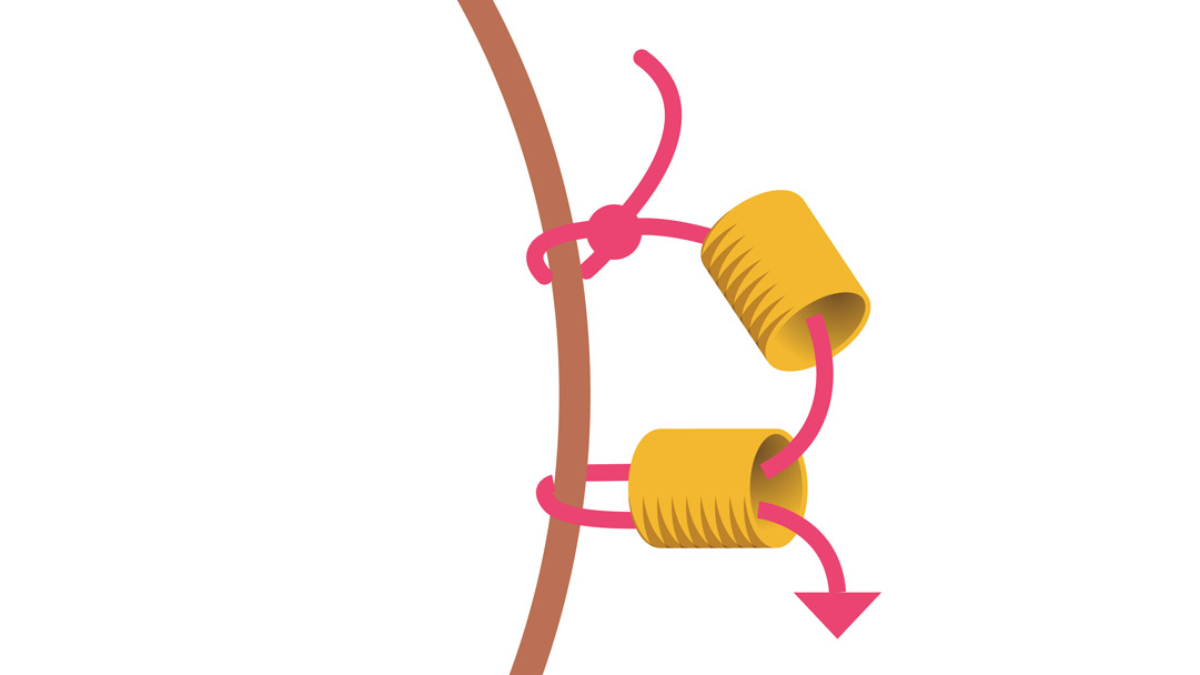 Boucles d'oreilles gouttes en Brick Stitch avec cristaux et perles Miyuki : Etape 1