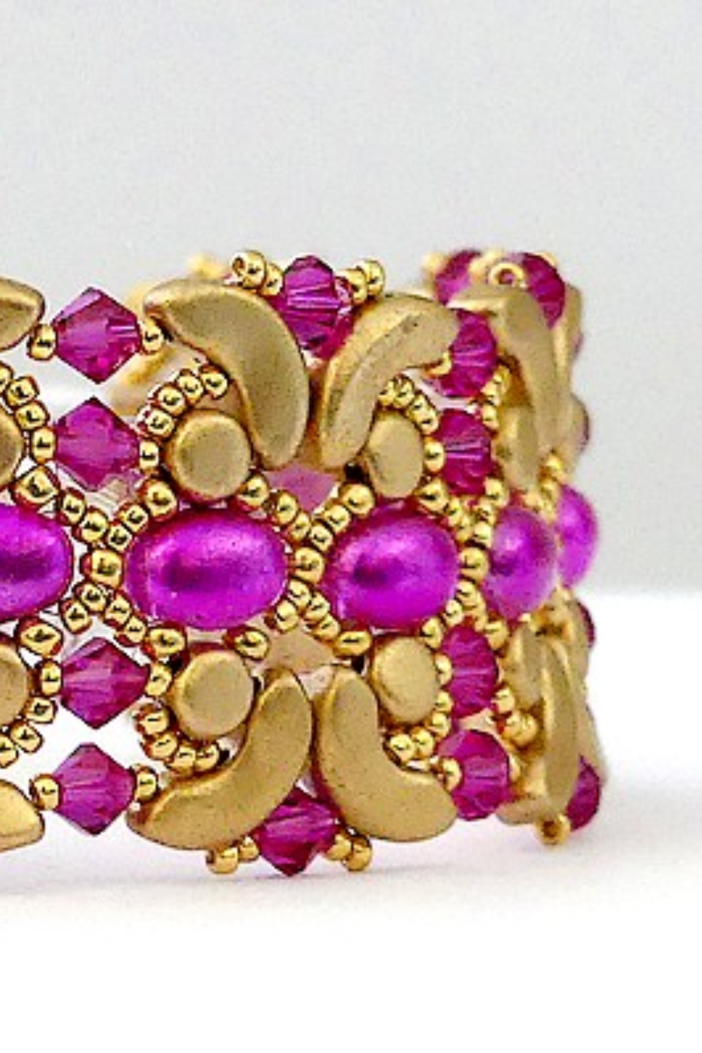 Schéma Bracelet Indira avec Samos, Kalos et Arcos Les Perles par Puca® - Paris