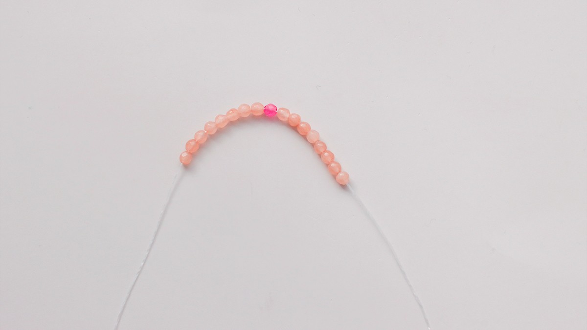 Tuto DIY bagues en accumulation avec perles en pierre naturelle : Etape 4