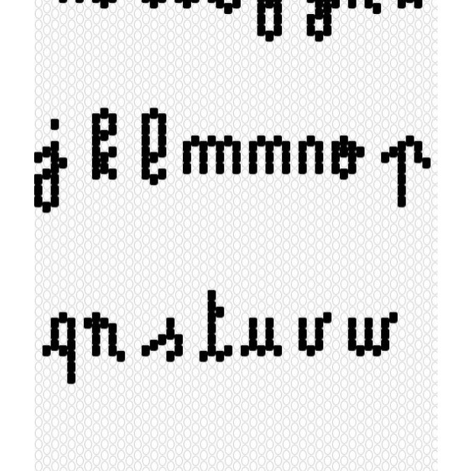Tissage Miyuki brick stitch mots tissés sur tambour à broder : Etape 5 Tissage Miyuki brick stitch mots tissés sur tambour à broder : Etape 5