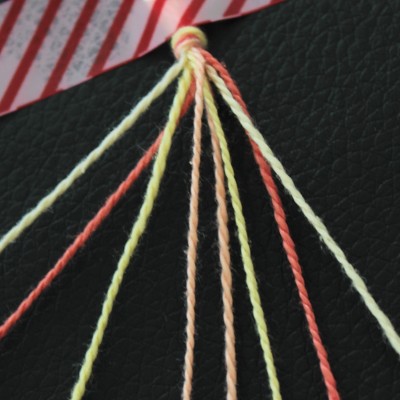 Tuto bracelet brésilien motif chevron : Etape 2 Tuto bracelet brésilien motif chevron : Etape 2