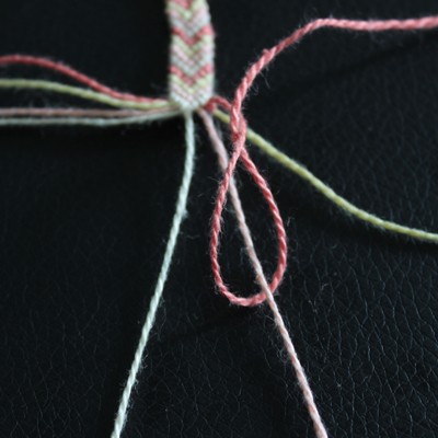 Tuto bracelet brésilien motif chevron : Etape 7 Tuto bracelet brésilien motif chevron : Etape 7