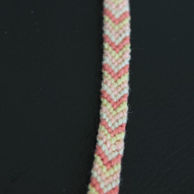 Tuto bracelet brésilien motif chevron : Etape 11 Tuto bracelet brésilien motif chevron : Etape 11