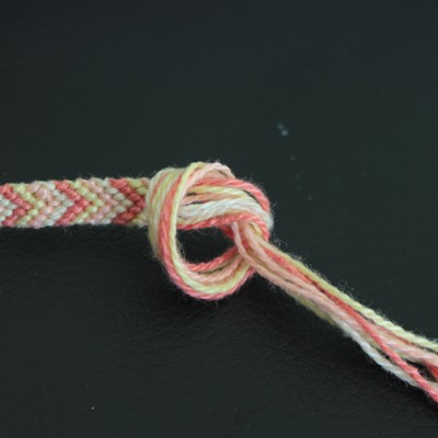 Tuto bracelet brésilien motif chevron : Etape 12 Tuto bracelet brésilien motif chevron : Etape 12