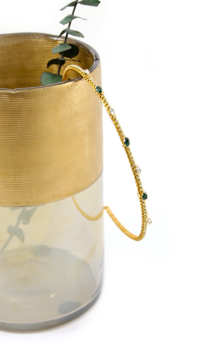 Schéma DIY Serre-tête avec cristaux PureCrystal