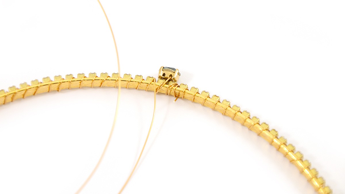 DIY Serre-tête avec cristaux PureCrystal : Etape 6