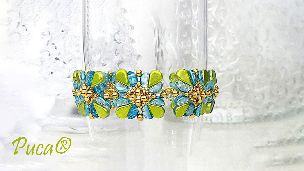 Tuto Bracelet Linaëlle en perles Amos et Kos par Puca® Tuto Bracelet Linaëlle en perles Amos et Kos par Puca®