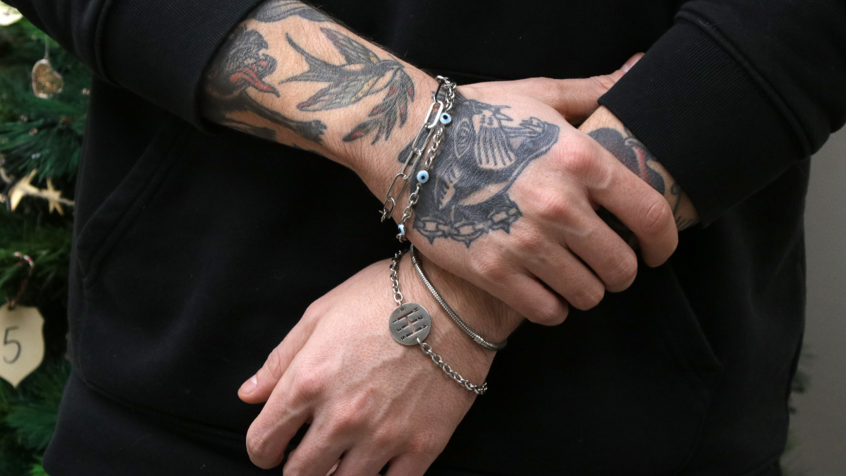 Schéma 4 idées de Bracelets en Acier Inoxydable pour homme