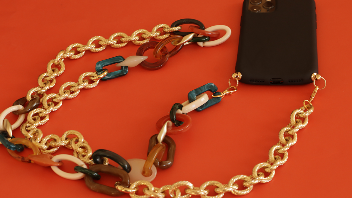 Chaine téléphone ou lunettes maillons : Etape 6