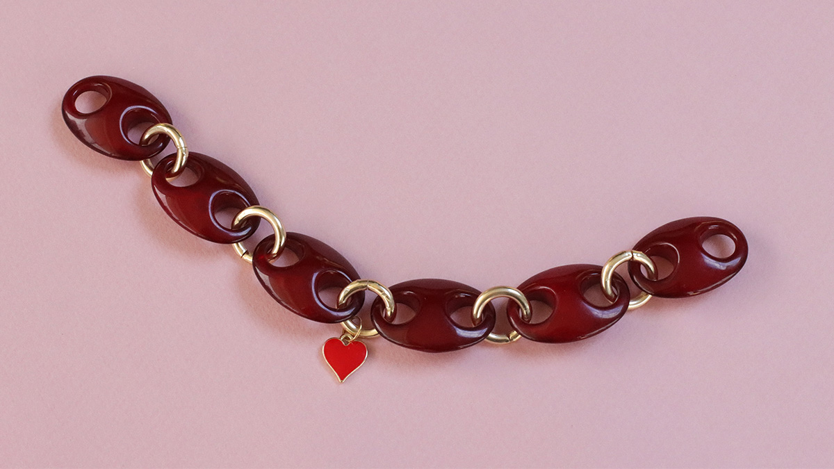 Tuto Bracelets Maillons grains de café : Etape 1 Tuto Bracelets Maillons grains de café : Etape 1