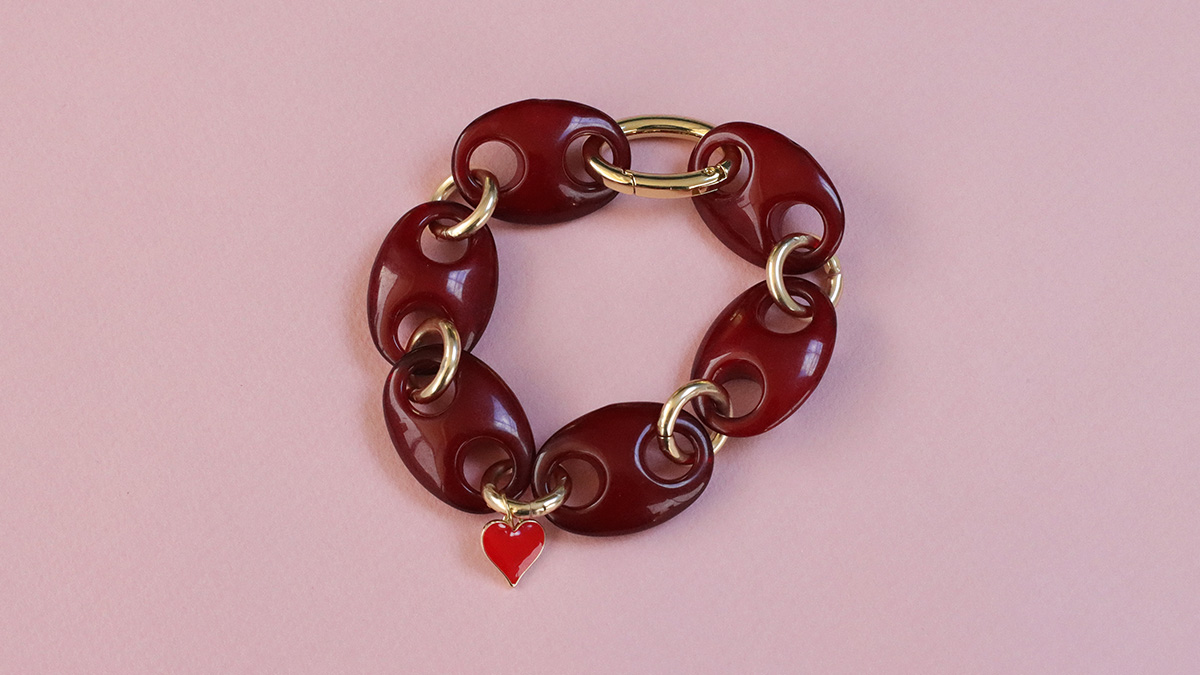 Tuto Bracelets Maillons grains de café : Etape 2 Tuto Bracelets Maillons grains de café : Etape 2