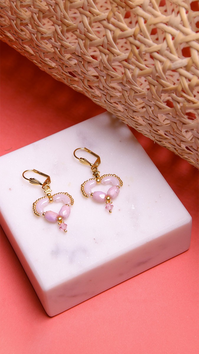 Schéma Tuto Parure Love Me avec perles Arcos et Baros par Puca®