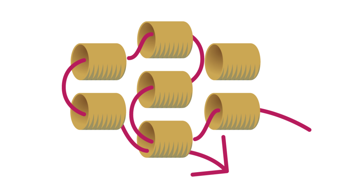 Tuto Boucles d'oreilles chevrons Miyuki en Brick Stitch : Etape 11