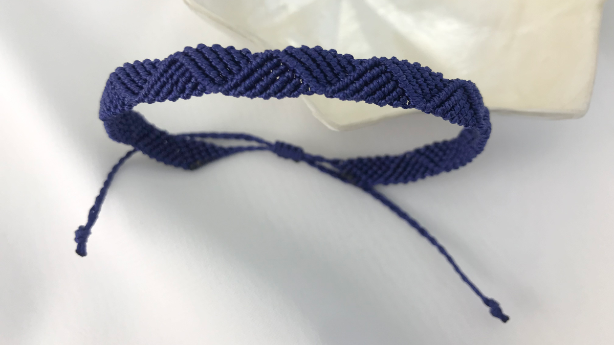 Bracelet homme en micro macramé - Perles u0026 Co