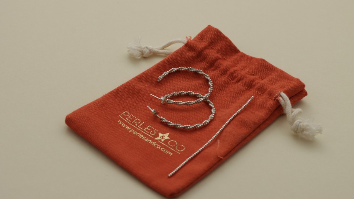 Schéma Tuto - Boucles d'oreilles créoles torsadées en argent 925