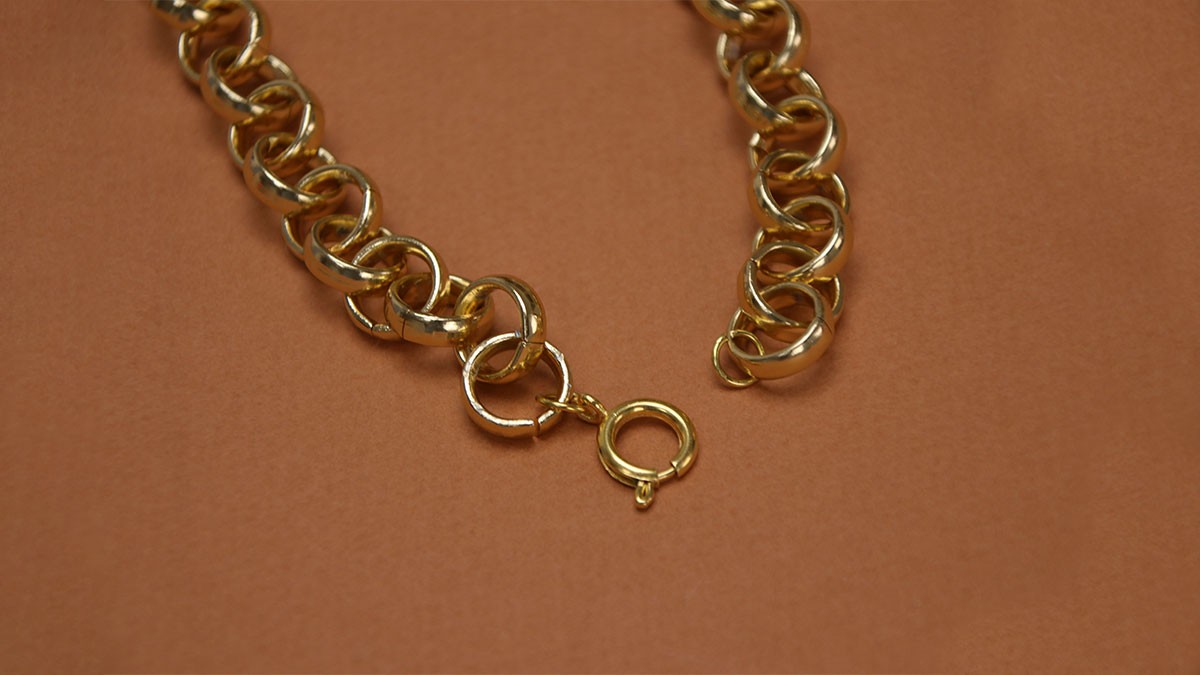 Collier grosse maille tendance | Chaîne Bijoux