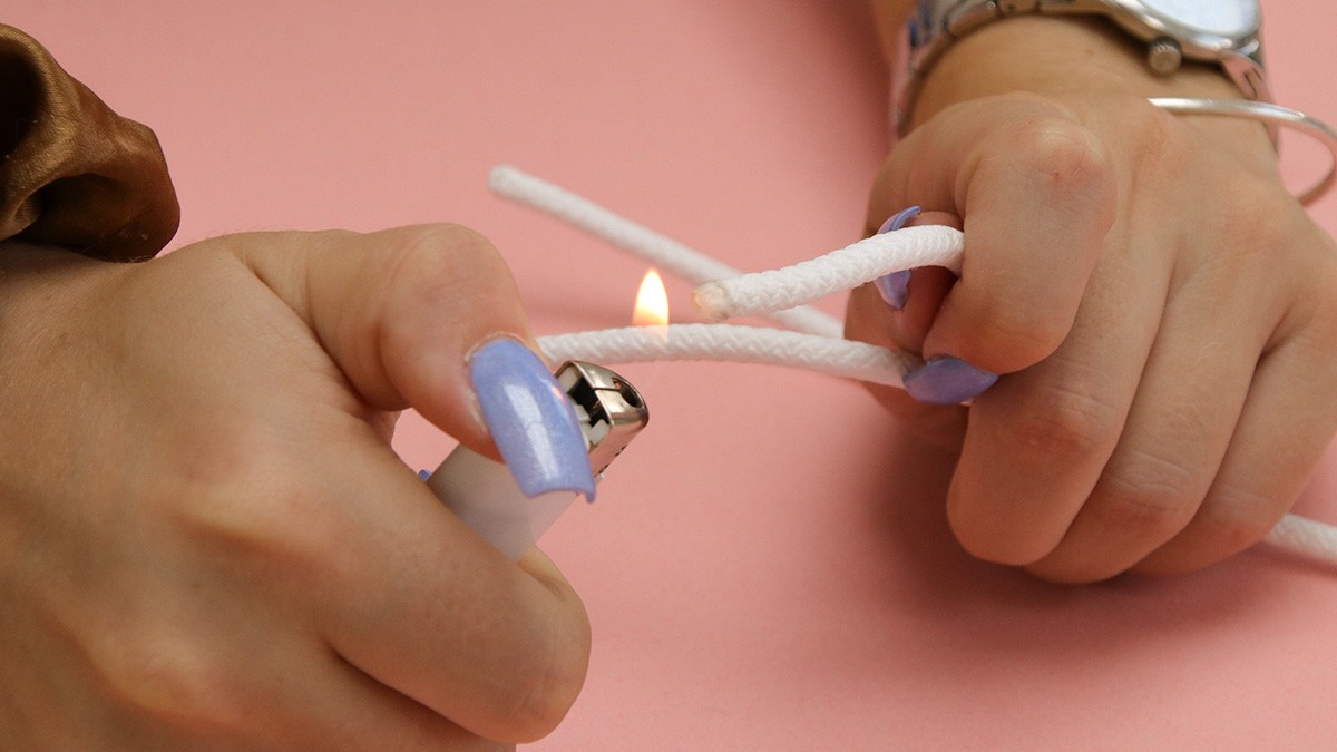 Tuto DIY Cordon de téléphone coloré : Etape 4