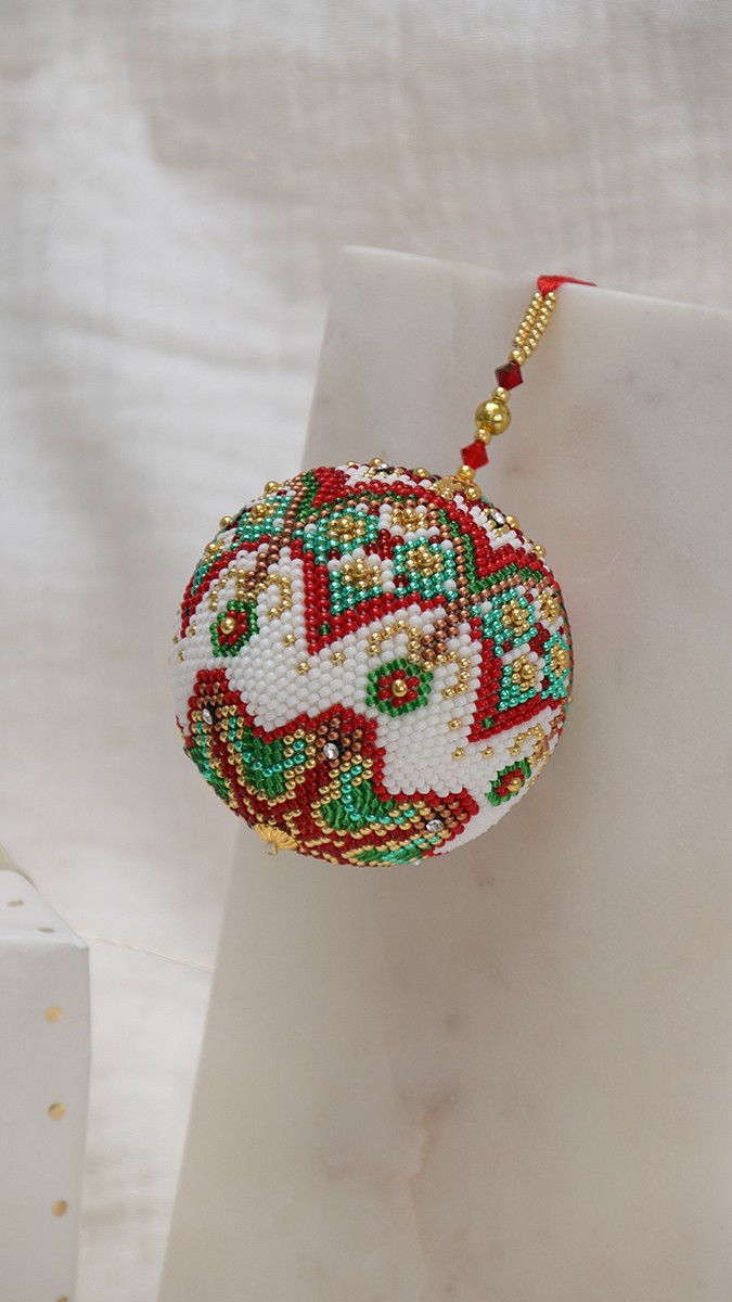DIY Boule de Noël en spirale au crochet