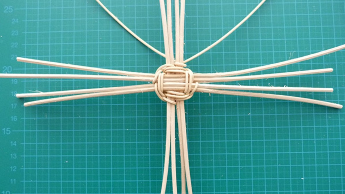 DIY facile - Miroir en rotin : Etape 5