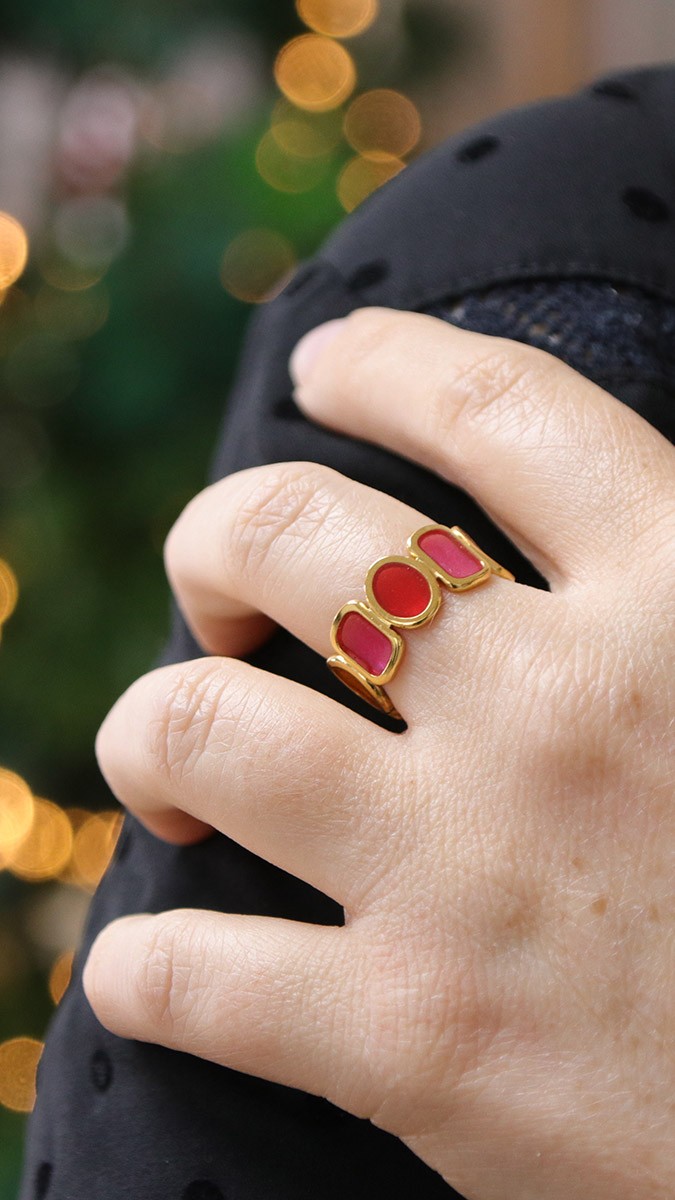 Schéma DIY bague multicolore en résine UV LED Schéma DIY bague multicolore en résine UV LED