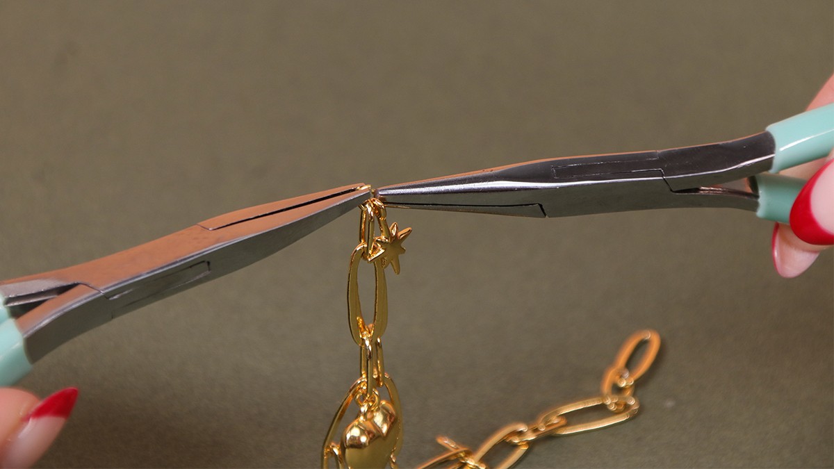 Chaînes D'extension Pour Colliers & Bracelets - 8 Pièces Laiton Avec Breloques Cœur Et Mousqueton - DIY Bijoux