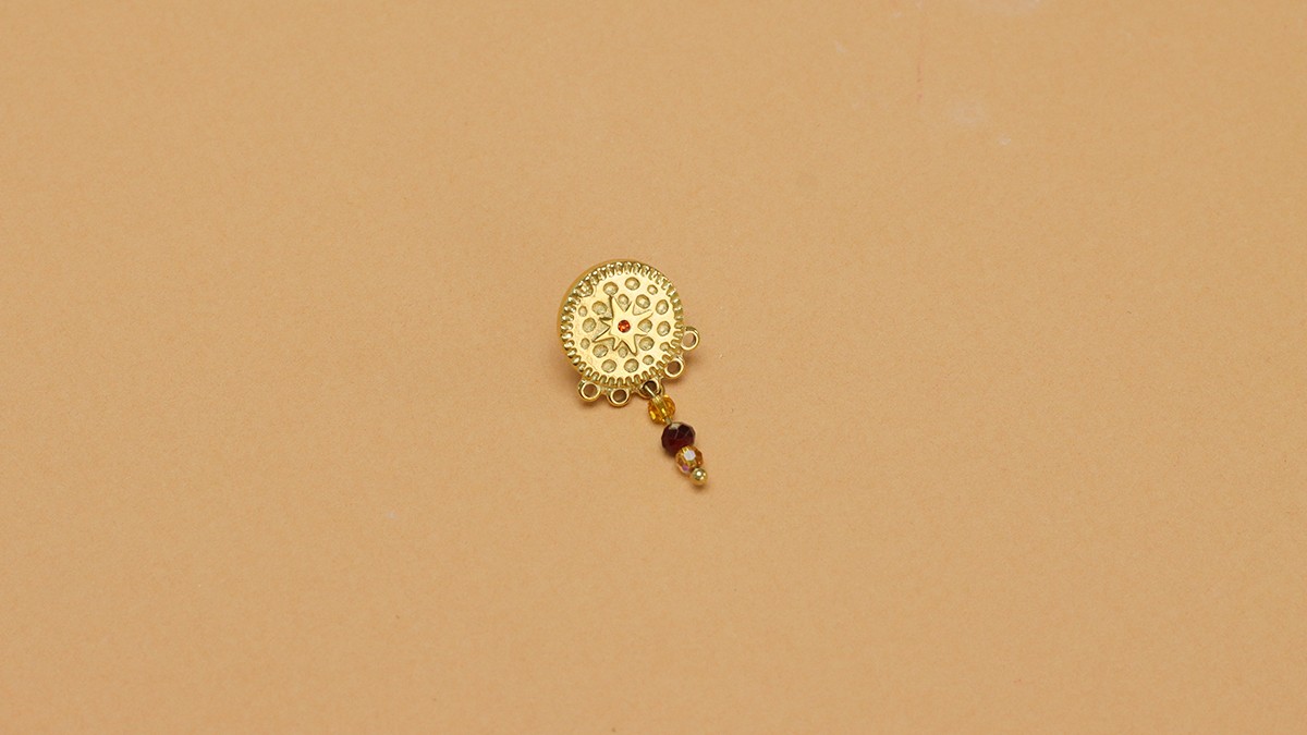 Boucles d'oreilles avec pampilles personnalisables : Etape 3