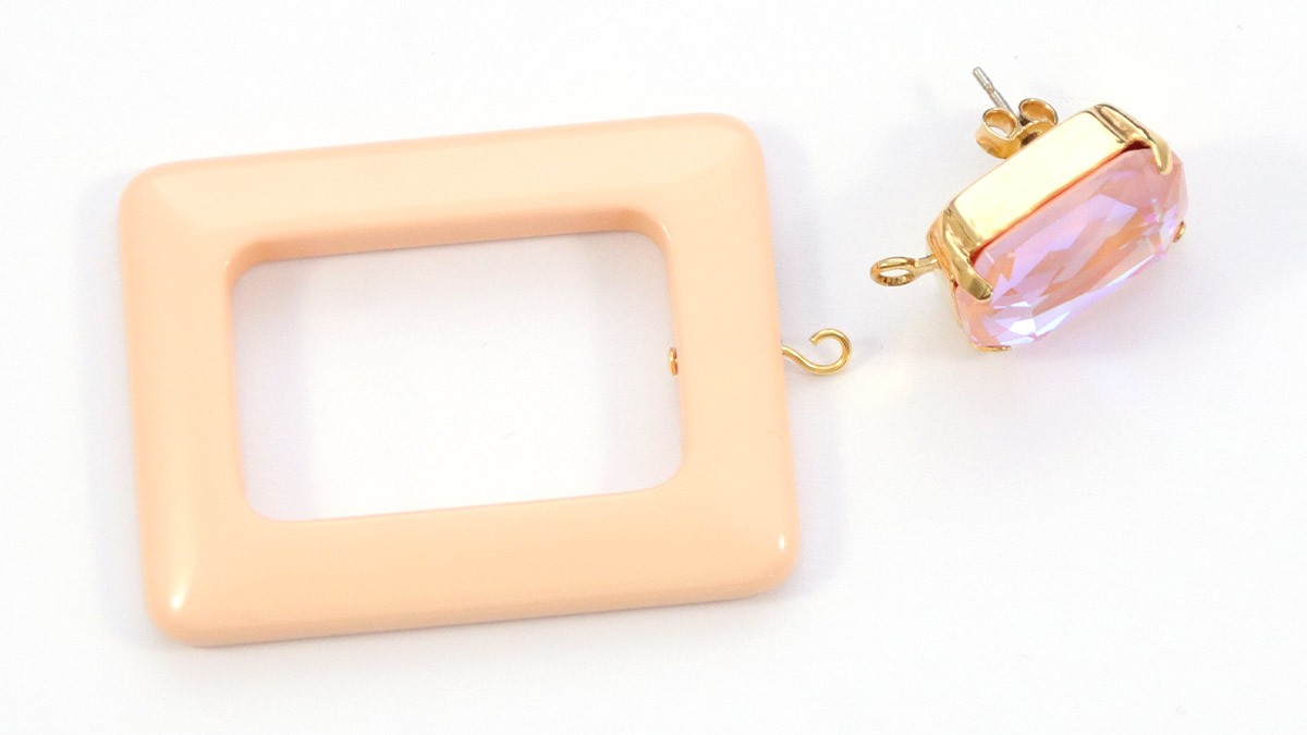 DIY Boucles d'oreilles Peach Fuzz faciles à faire : Etape 8