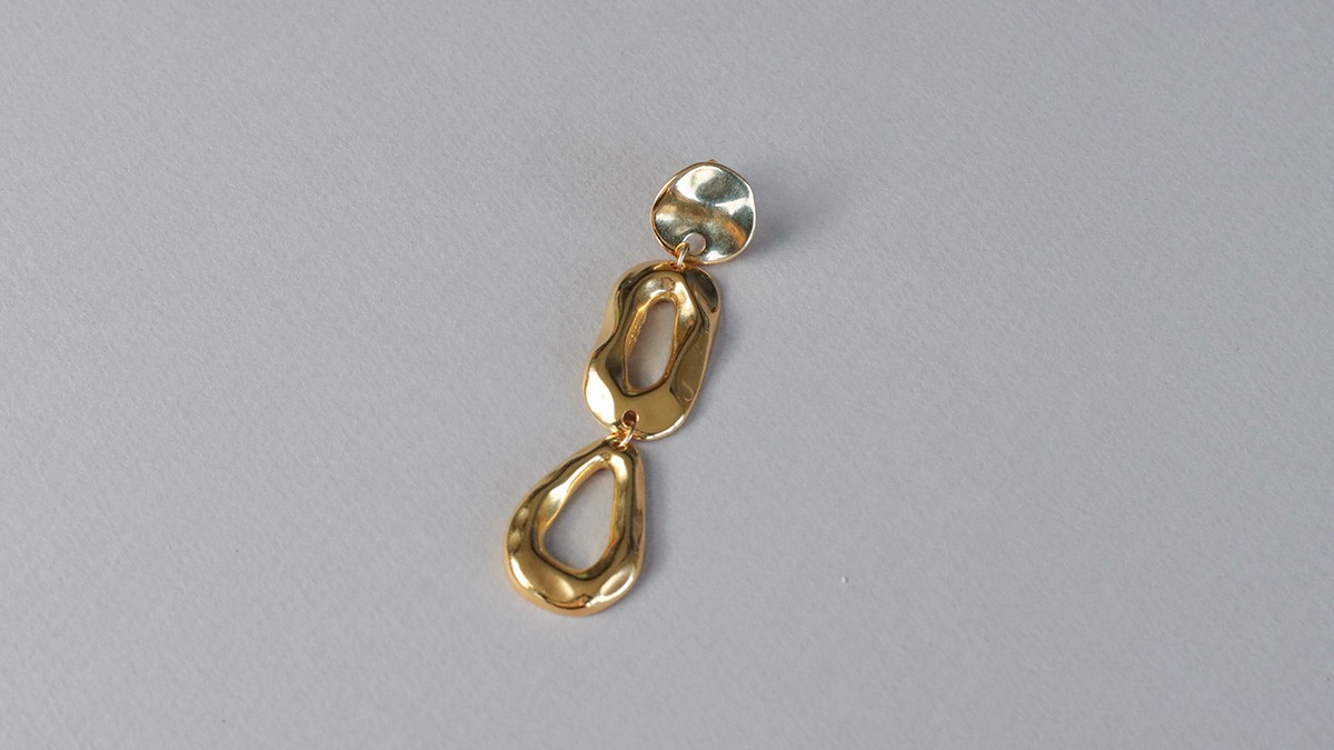 Bijoux bulle - Bracelet maillons et boucles d'oreilles asymétriques : Etape 3 Bijoux bulle - Bracelet maillons et boucles d'oreilles asymétriques : Etape 3