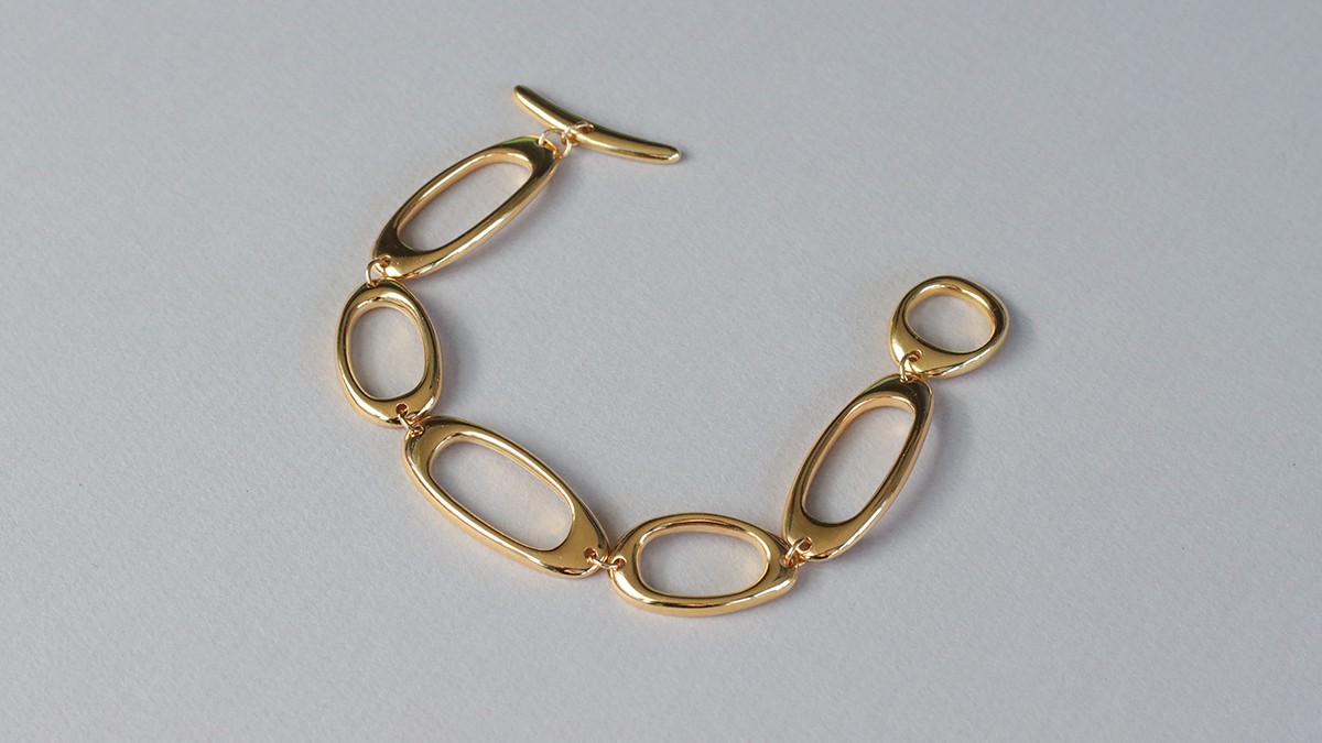 Bijoux bulle - Bracelet maillons et boucles d'oreilles asymétriques : Etape 7 Bijoux bulle - Bracelet maillons et boucles d'oreilles asymétriques : Etape 7