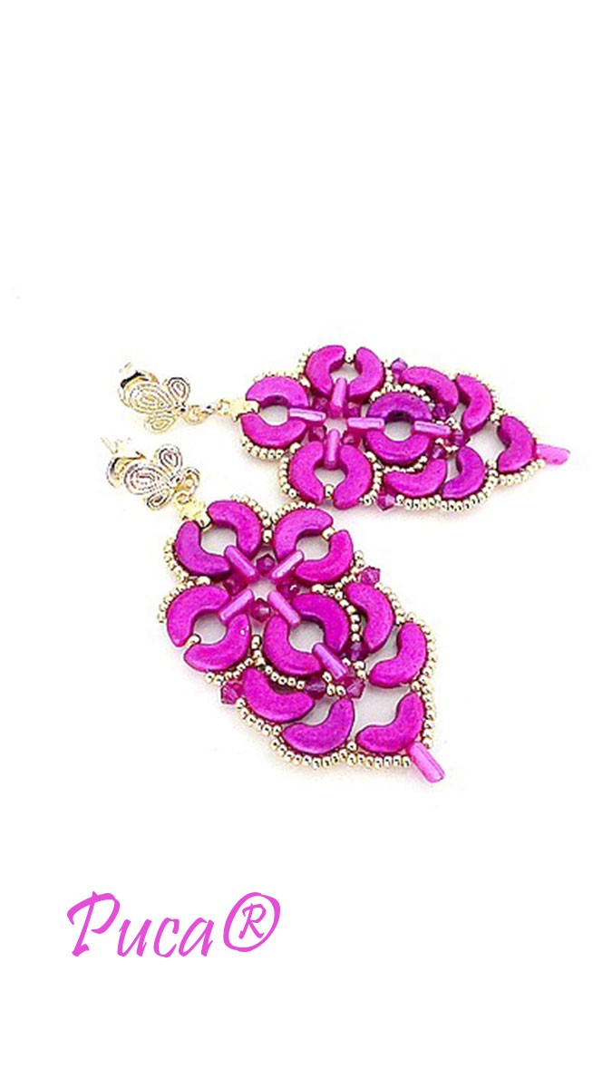 Schéma Boucles d'oreilles Dolores par Puca®