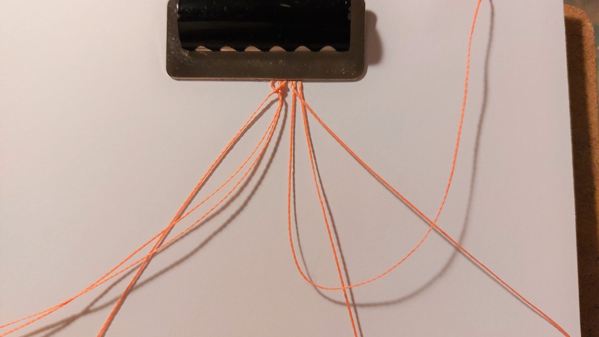 Bracelet d'été en micro-macramé : Etape 4 Bracelet d'été en micro-macramé : Etape 4