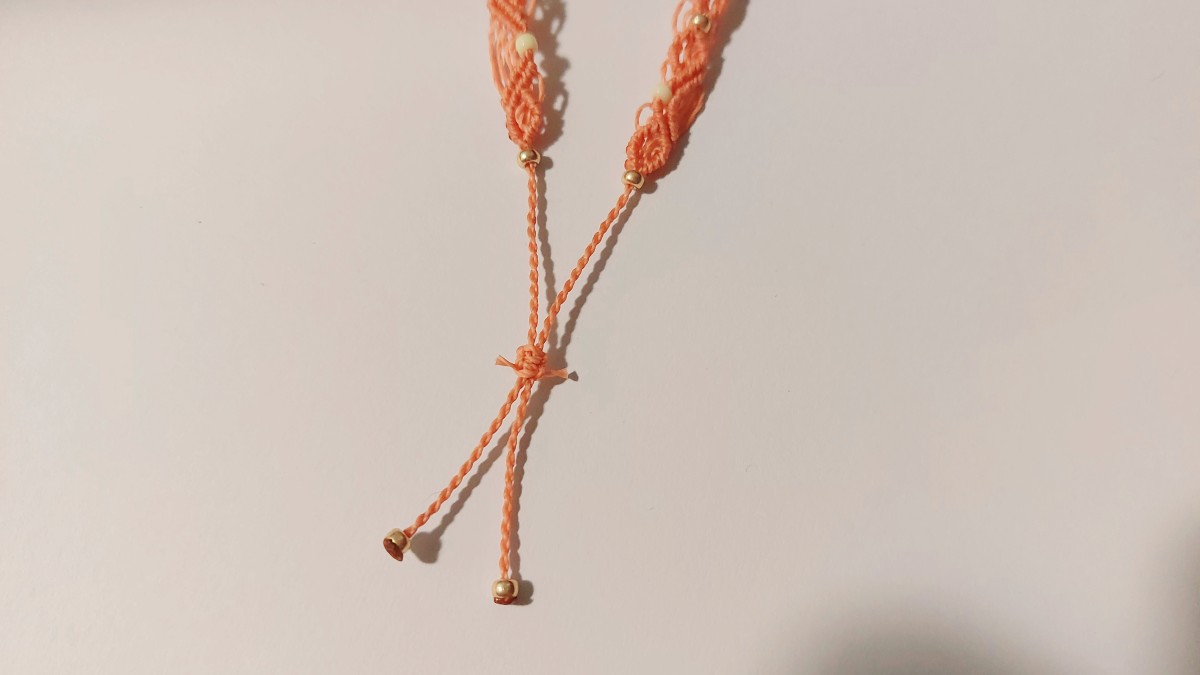 Bracelet d'été en micro-macramé : Etape 27 Bracelet d'été en micro-macramé : Etape 27