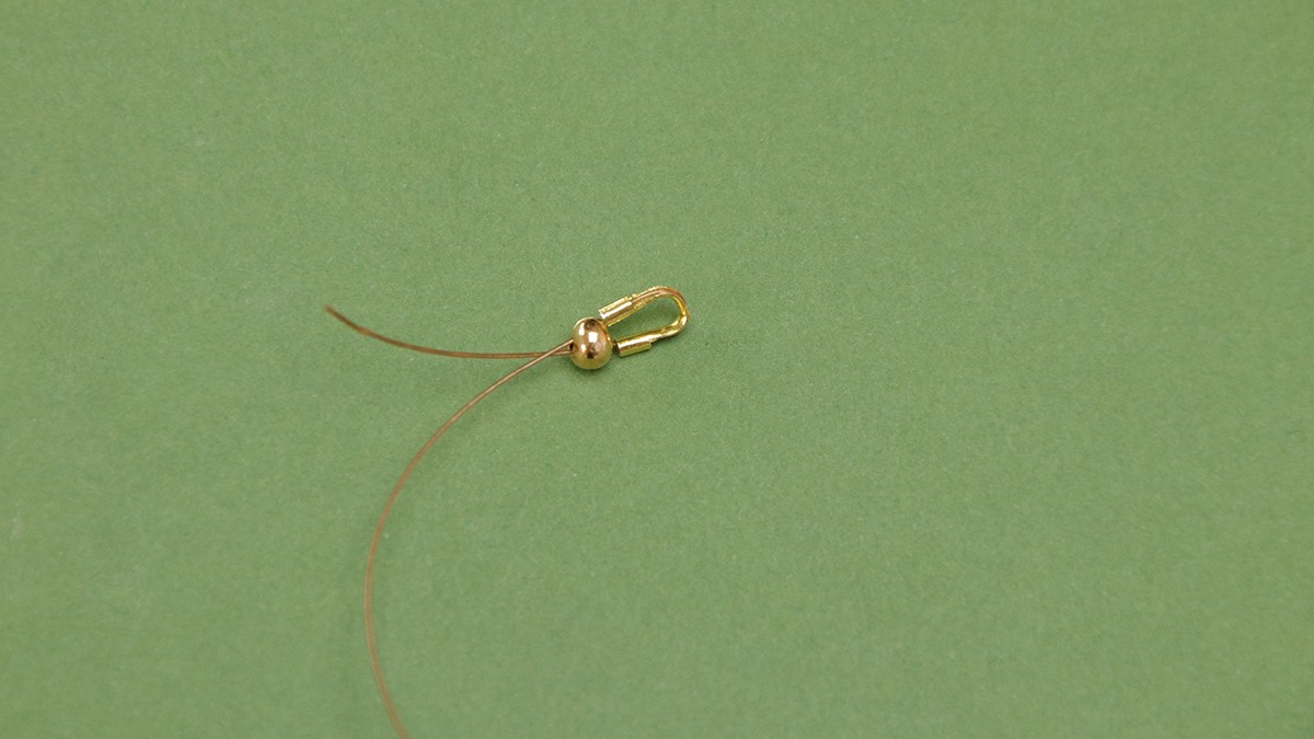 Bracelet duo mère/fille en rocailles : Etape 2