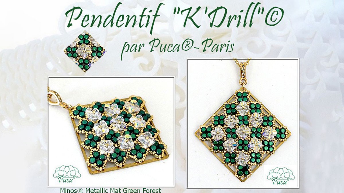 Schéma Pendentif K'Drill avec Minos par Puca®