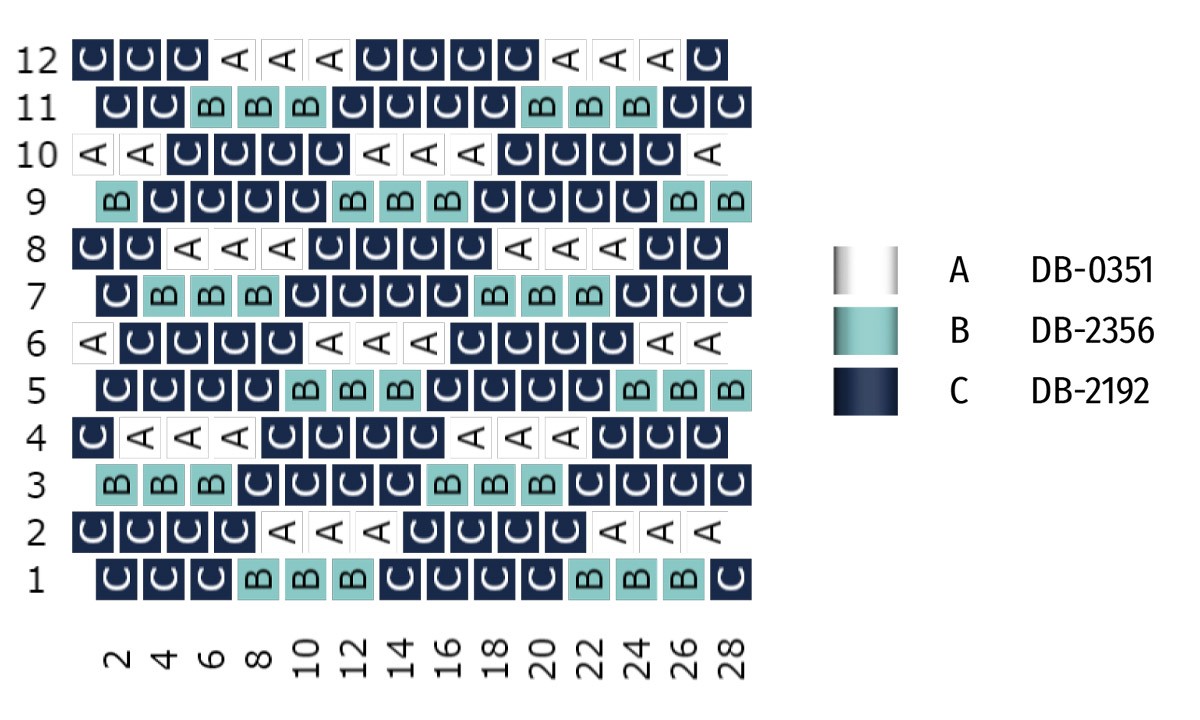 Schéma Bracelet Miyuki Homme avec perle tube