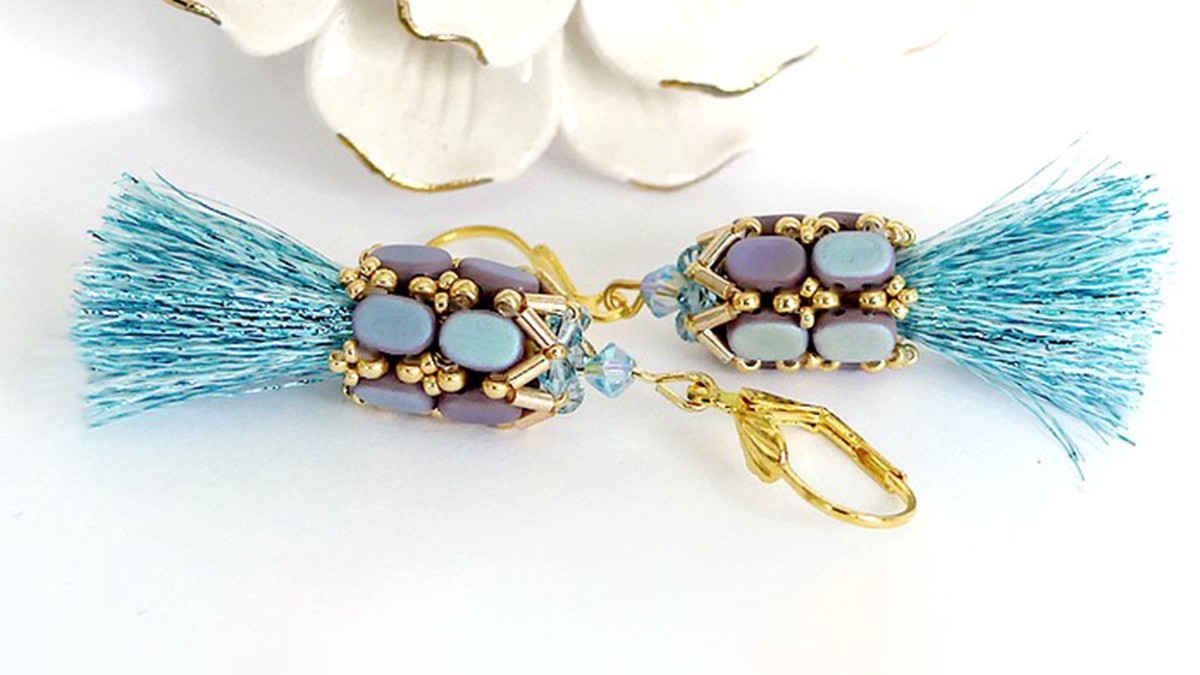 Schéma Boucles d'oreilles Two par Puca® Schéma Boucles d'oreilles Two par Puca®