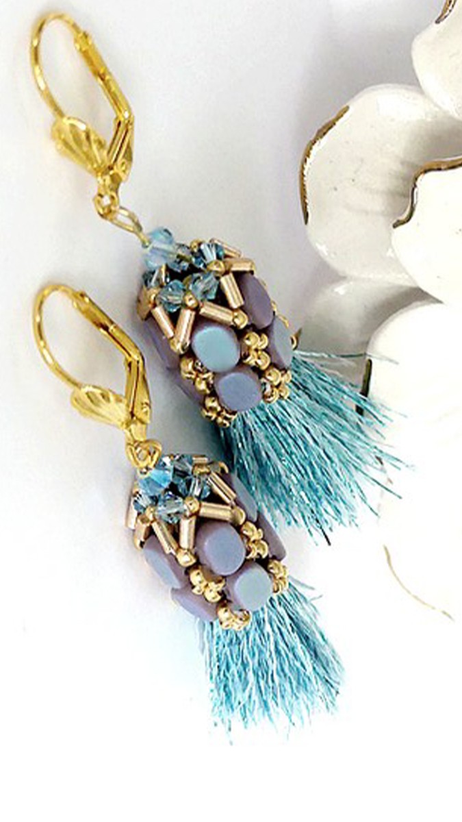 Schéma Boucles d'oreilles Two par Puca® Schéma Boucles d'oreilles Two par Puca®