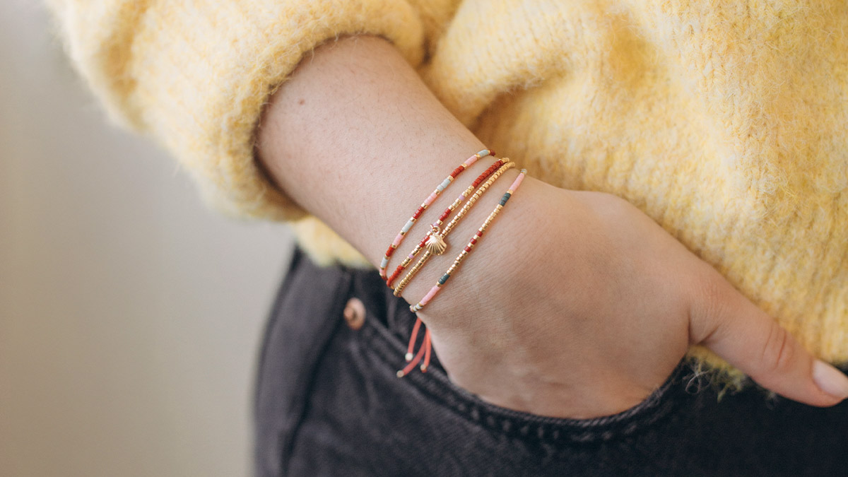 Schéma Bracelets faciles perles Miyuki fermoir réglable