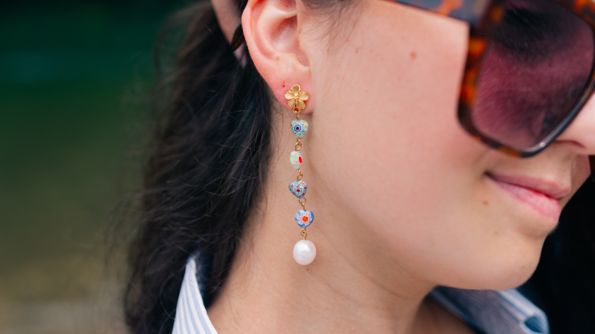 Boucles D'oreilles Strass Forme Aile - Bijou Pendants élégants Pour Femmes Cosplay Fêtes - DIY Crochets